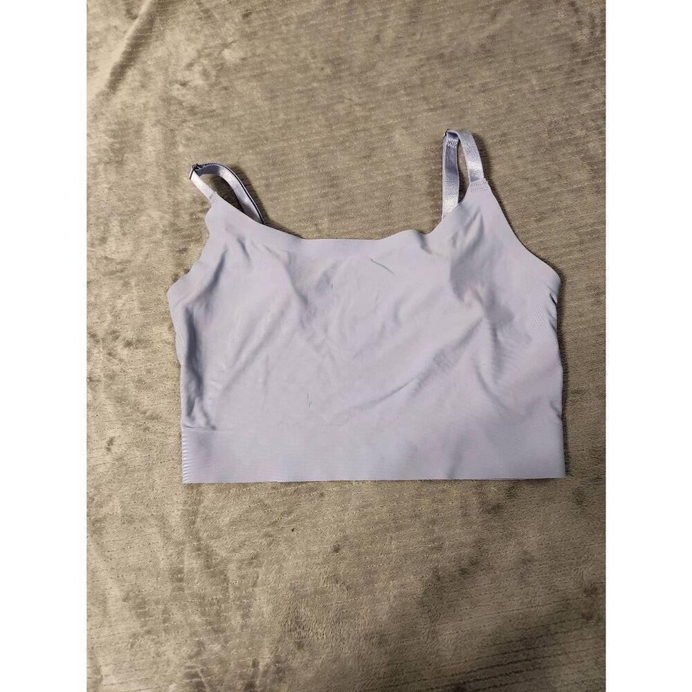 Tranquil & True Size S Blue Seamless Bralette Bra
